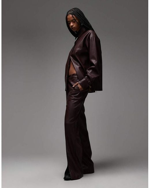 Pantaloni Dritti di ASOS in Gray