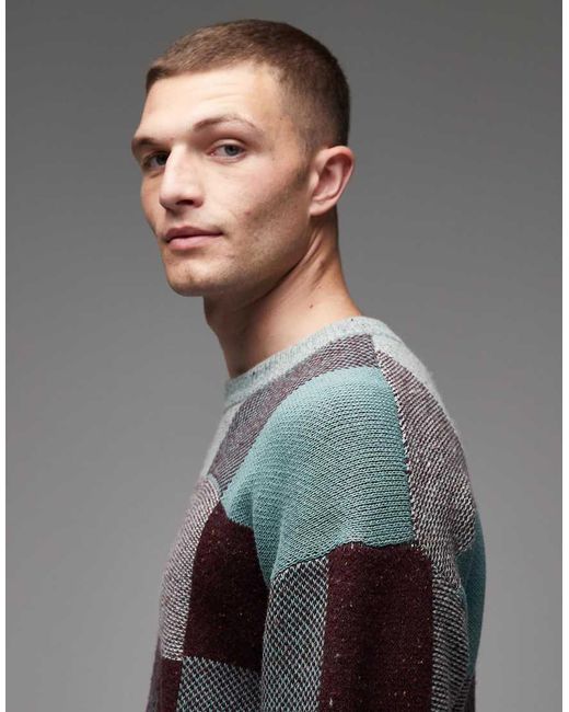 Paul Smith Gray Paul Smith Crew Neck Knitted Jumper for men