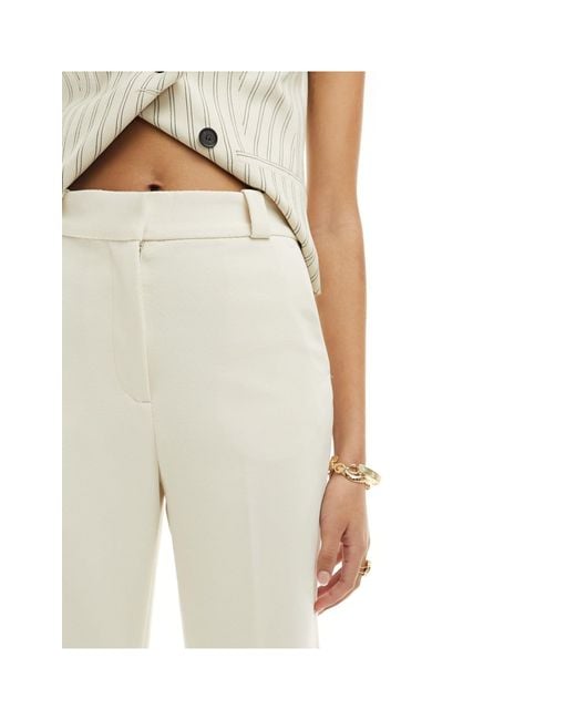 & Other Stories White Tailored Flared Pants