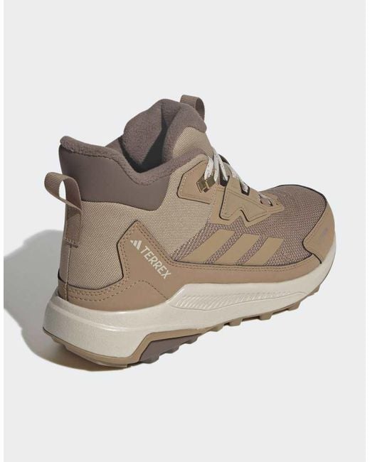 Adidas Originals Brown Terrex Anylander Climawarm+ Hiking Shoes