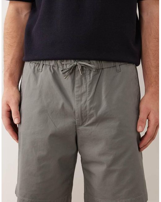 Jack & Jones Black 2 Pack Drawstring Chino Shorts for men