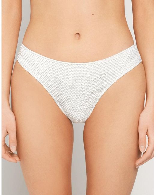 Tezenis Blue Piqué Wave Classic Bikini Bottoms