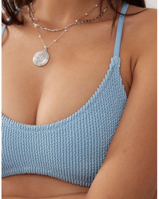 Weekday Blue – bikinioberteil