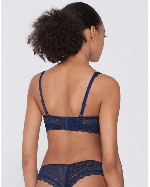 Tezenis Blue Havana Lace Triangle Bra