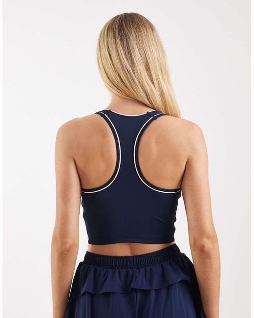 Adidas Originals Blue Adidas Originals Sport Tank Top
