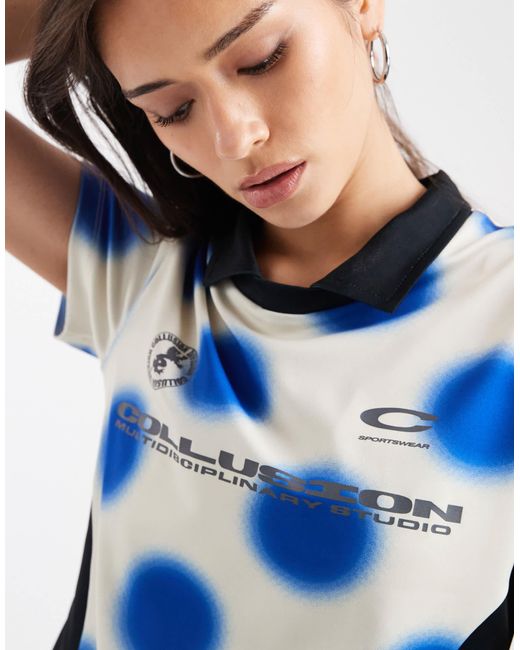 Maillot Collusion en coloris Blue