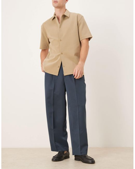 ASOS – elegante hose in Blue für Herren