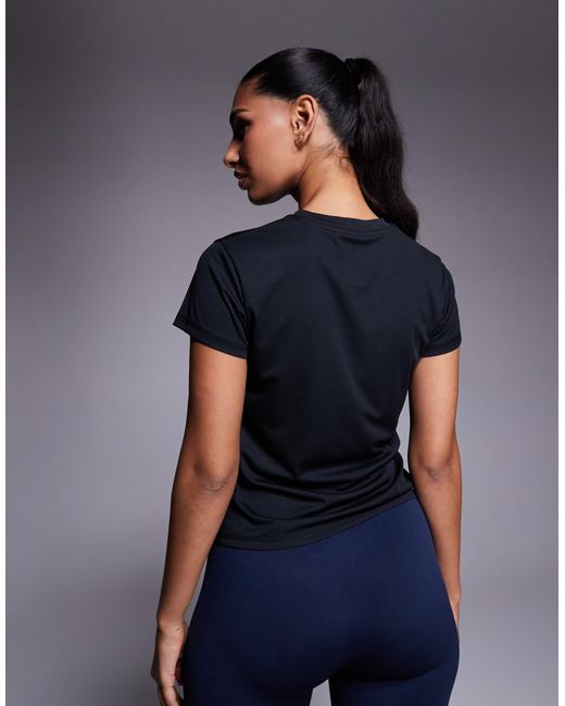 4505 Blue Quick Dry Mesh Boxy Fit Running T-shirt