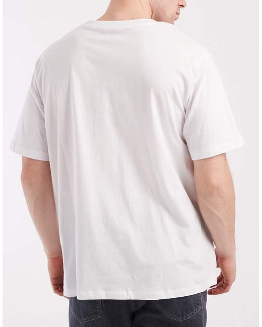 Jack & Jones Blue Oversize T-shirt 3 Pack for men