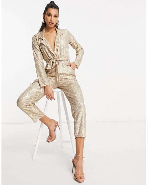 asos sequin jumpsuit