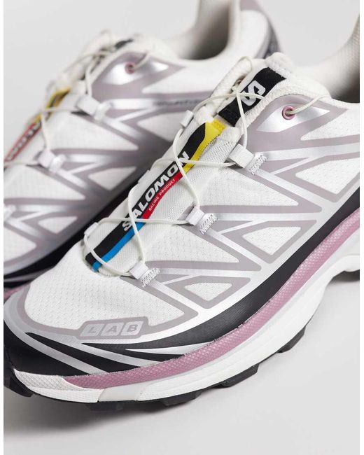 Salomon Gray Xt-6 Unisex Trainers