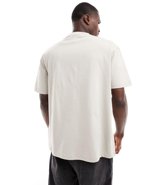 Another Influence Natural Heavyweight Oversized T-shirt for men