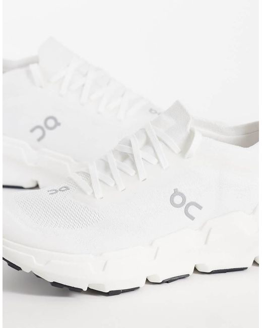 On Shoes White Cloudsoma Outdoor Trainers