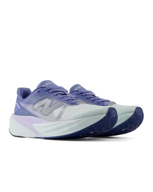 New Balance Blue Fuelcell Rebel V5 Trainers