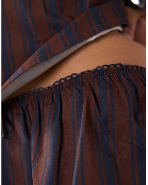 WeWoreWhat Multicolor Pull On Mini Skirt