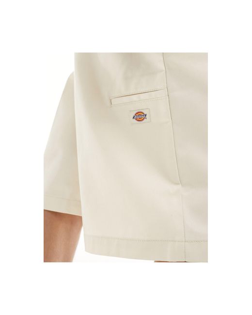 Dickies White 13 Inch Tailored Shorts for men