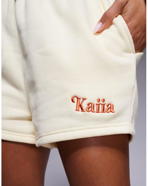 Kaiia Yellow – sweatshorts