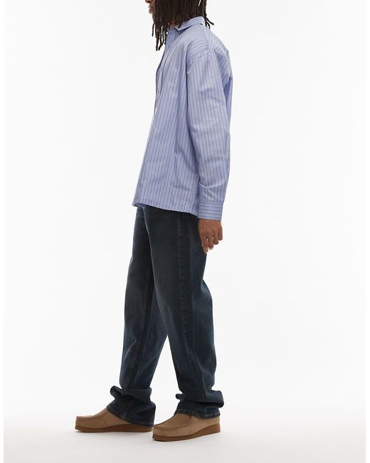 Tommy Hilfiger Blue Jaimie Relaxed Straight Jeans for men