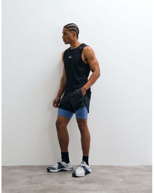 Nike Black Pro Dri-Fit Tank for men