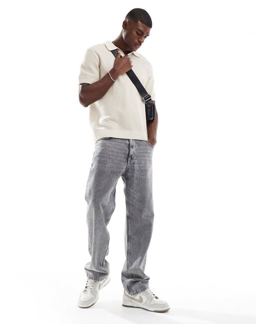 Polo texturé Jack & Jones pour homme en coloris Natural