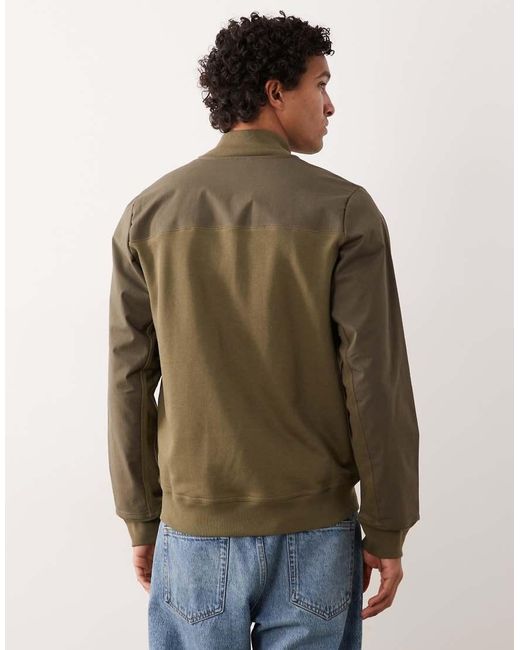 Paul Smith Natural Regular Fit Bomber Jacket for men