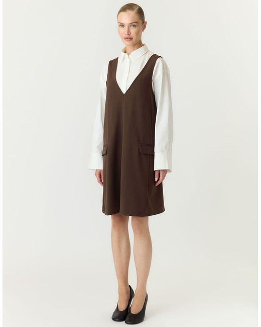 Y.A.S Brown Spencer Dress