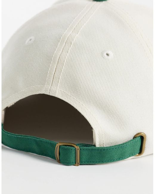 BLKVIS Green Logo Contrast Peak Cap for men