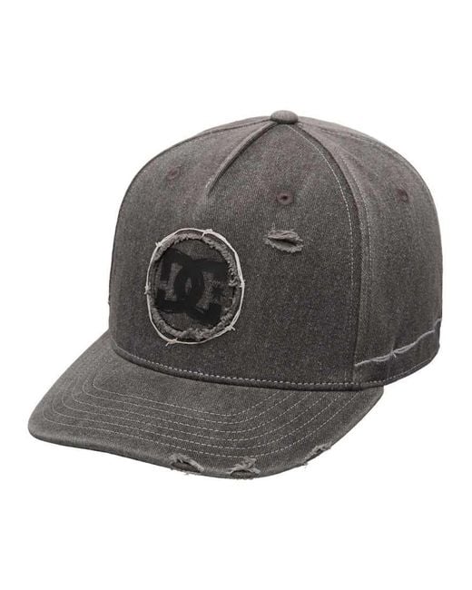 DC Shoes Gray Sharp Point Cap for men