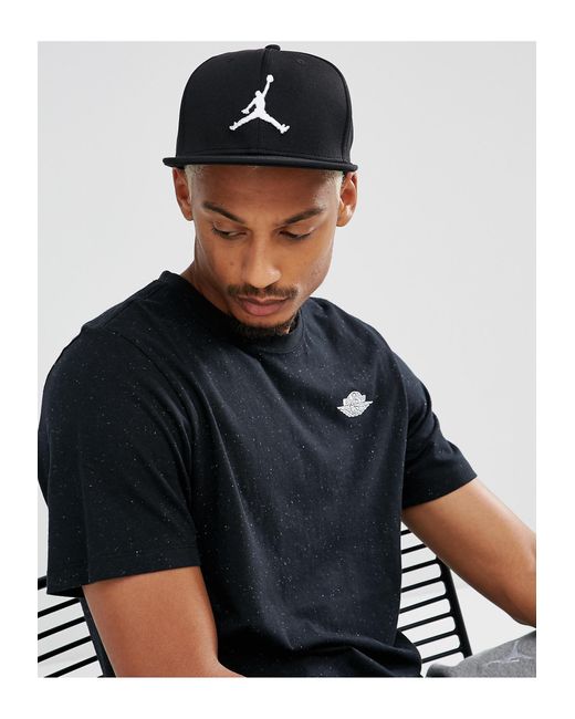 Nike Nike – jumpman – e snapback-kappe, 861452-013 in Black für Herren
