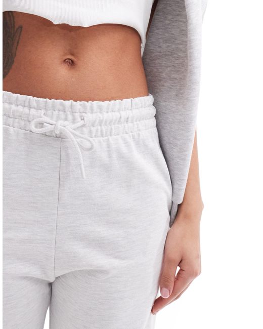 New Look White Wide Leg jogger