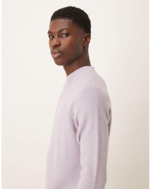 ASOS – strickpullover in Purple für Herren