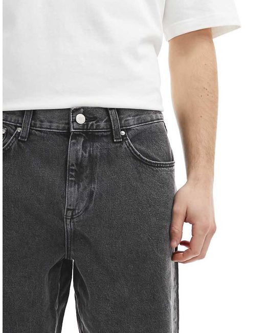 ASOS Black baggy Jeans for men
