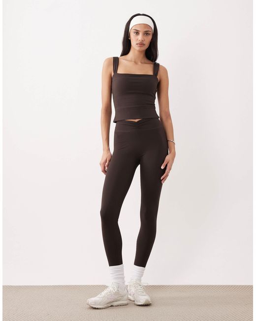Tala Multicolor Dayflex Ruched Strap Singlet