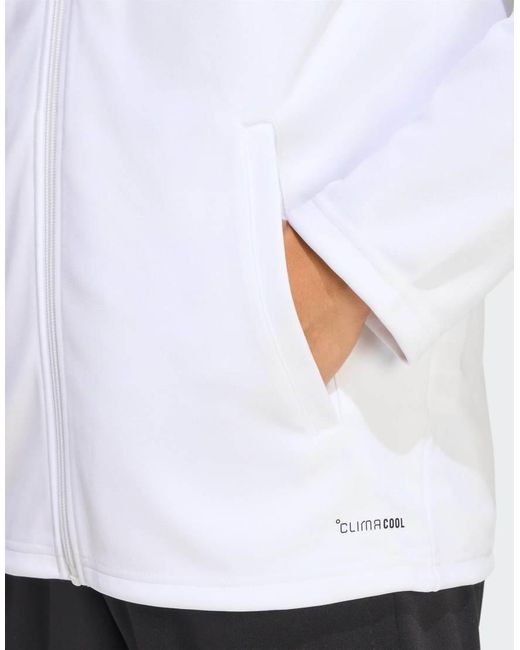 Adidas Originals White Entrada26 Track Jacket for men