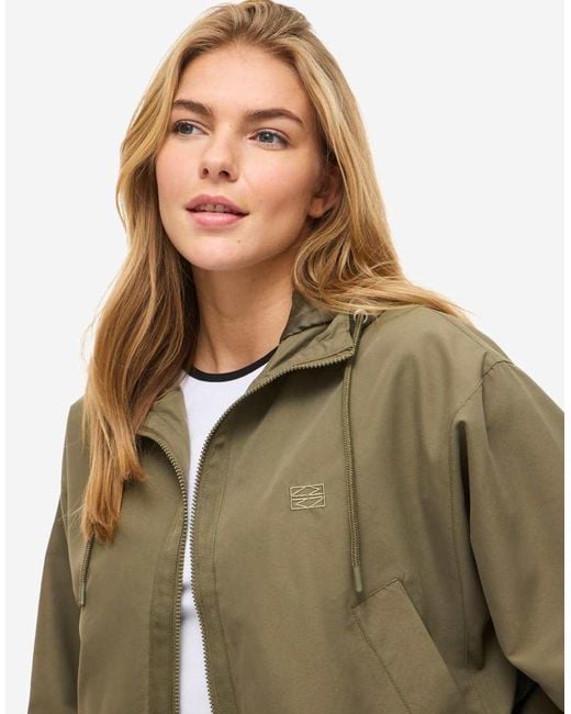 Noisy May Green Hooded Jacket