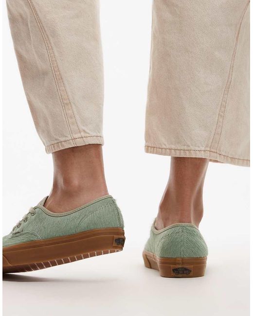 Vans Natural Authentic Pony Hair Trainers