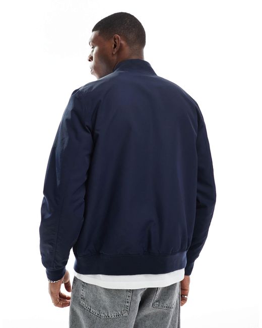 ASOS – leichte bomberjacke in Blue für Herren