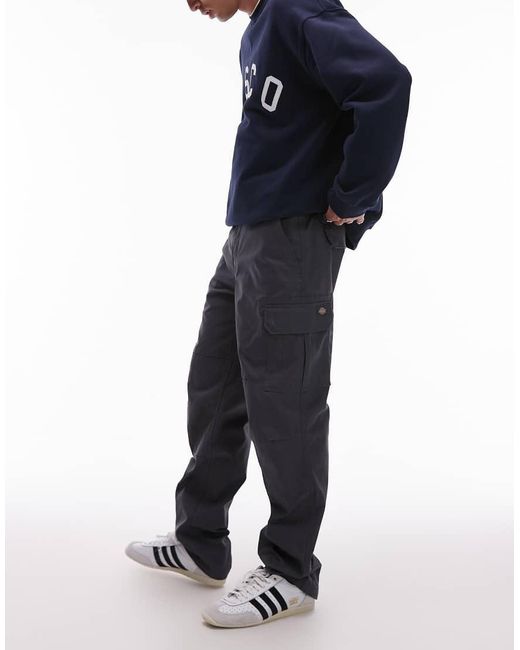 Dickies Black Millerville Cargo Trousers for men
