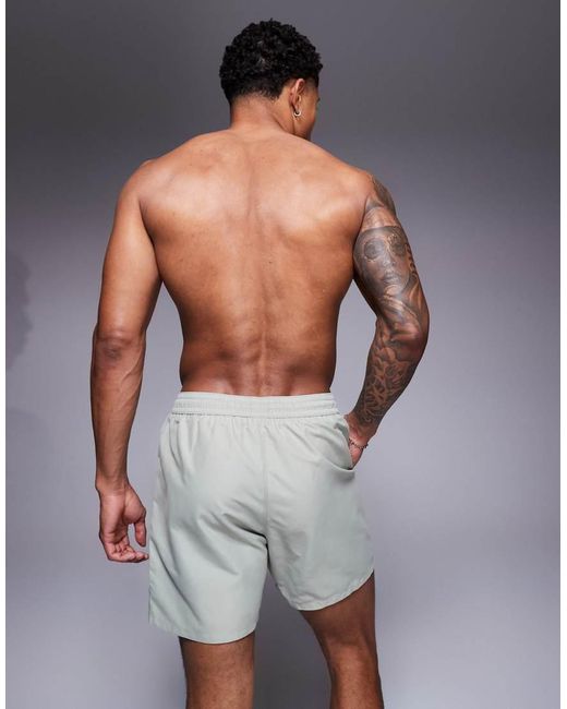 ASOS Gray Swim Shorts for men