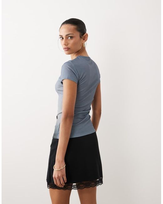 ASOS Blue Short Sleeve Baby Top