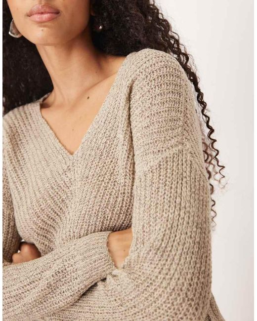 Jdy Black Lightweight V Neck Jumper