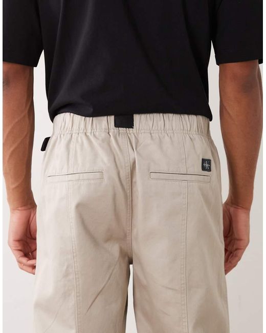 Calvin Klein Natural Baggy Trousers