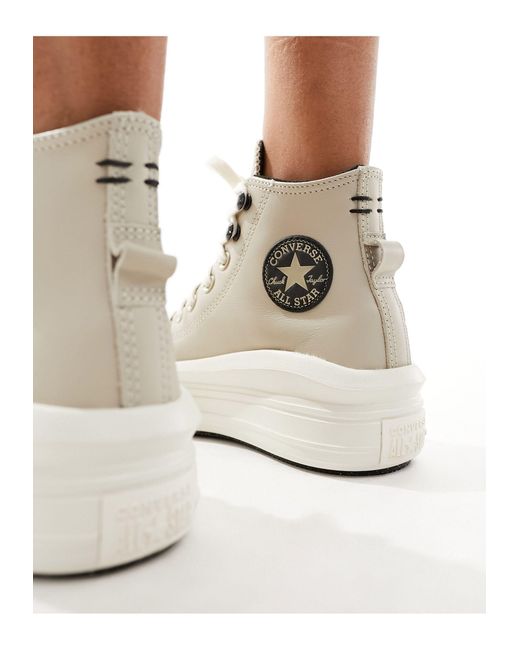 Converse White Chuck Taylor All Star Move Sneakers