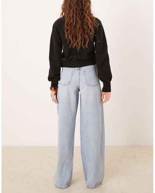 JJXX Natural Tokyo Wide Leg Jeans