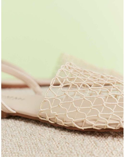 SIMMI Natural Simmi London Avianna Mesh Shoes