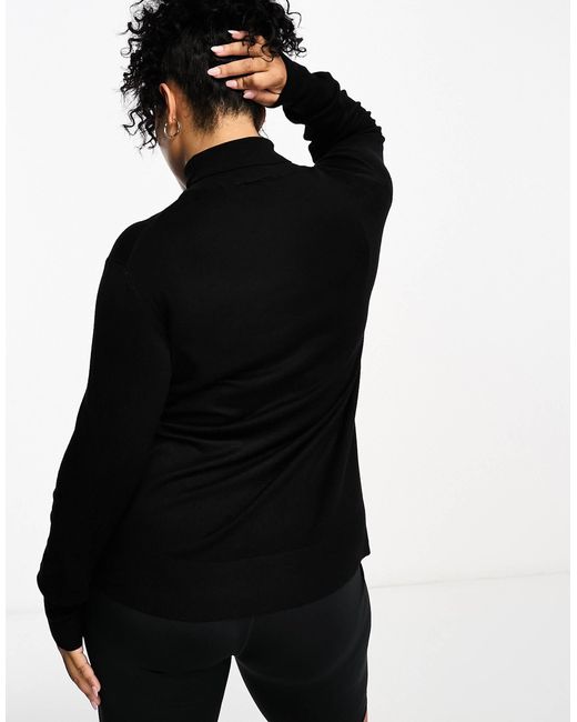 ONLY Black Roll Neck Jumper