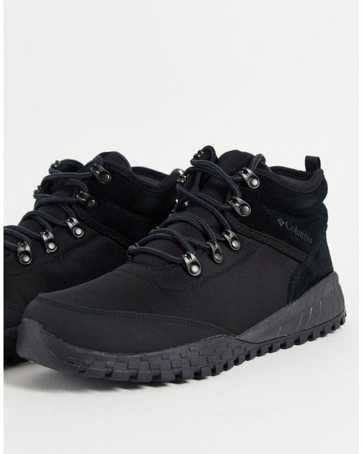 Columbia Fairbanks Mid Hiking Boots in Black for Men Lyst