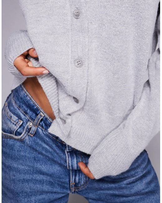 Princess Polly Gray – melancholia – strickjacke