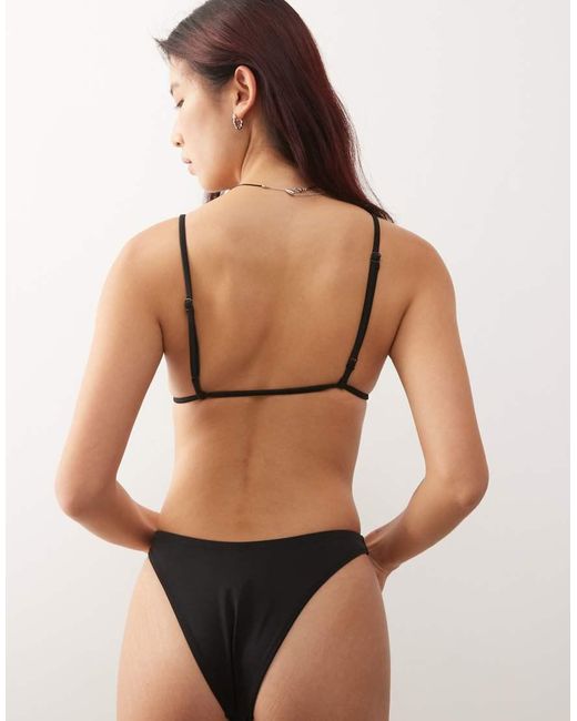 Weekday Natural Mix & Match Triangle Bikini Top