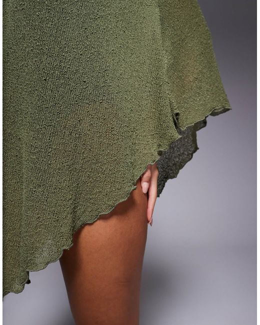 Poncho ASOS en coloris Green